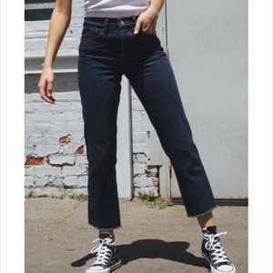 Brandy Melville Millie Dark Wash Jeans